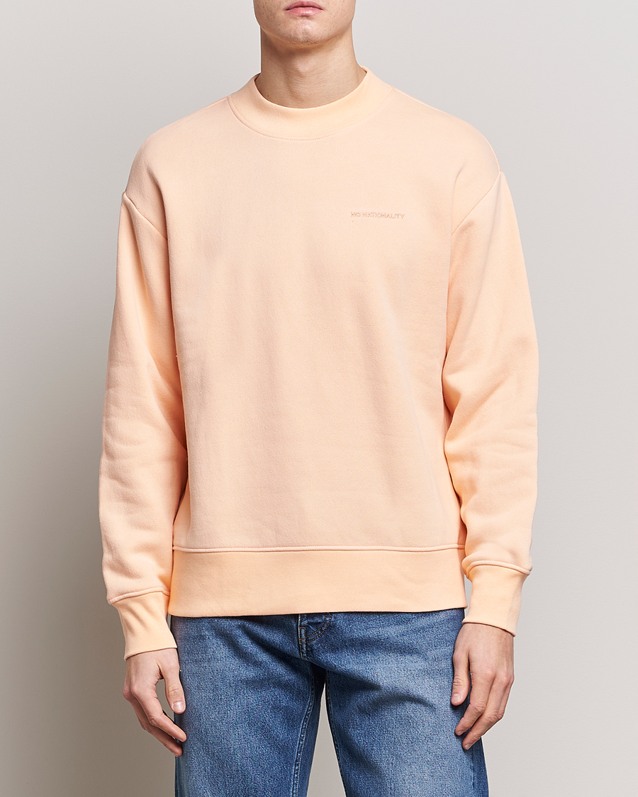 Uomini | Maglieria | NN07 | Briggs Mock Neck Sweater Prairy Sunset
