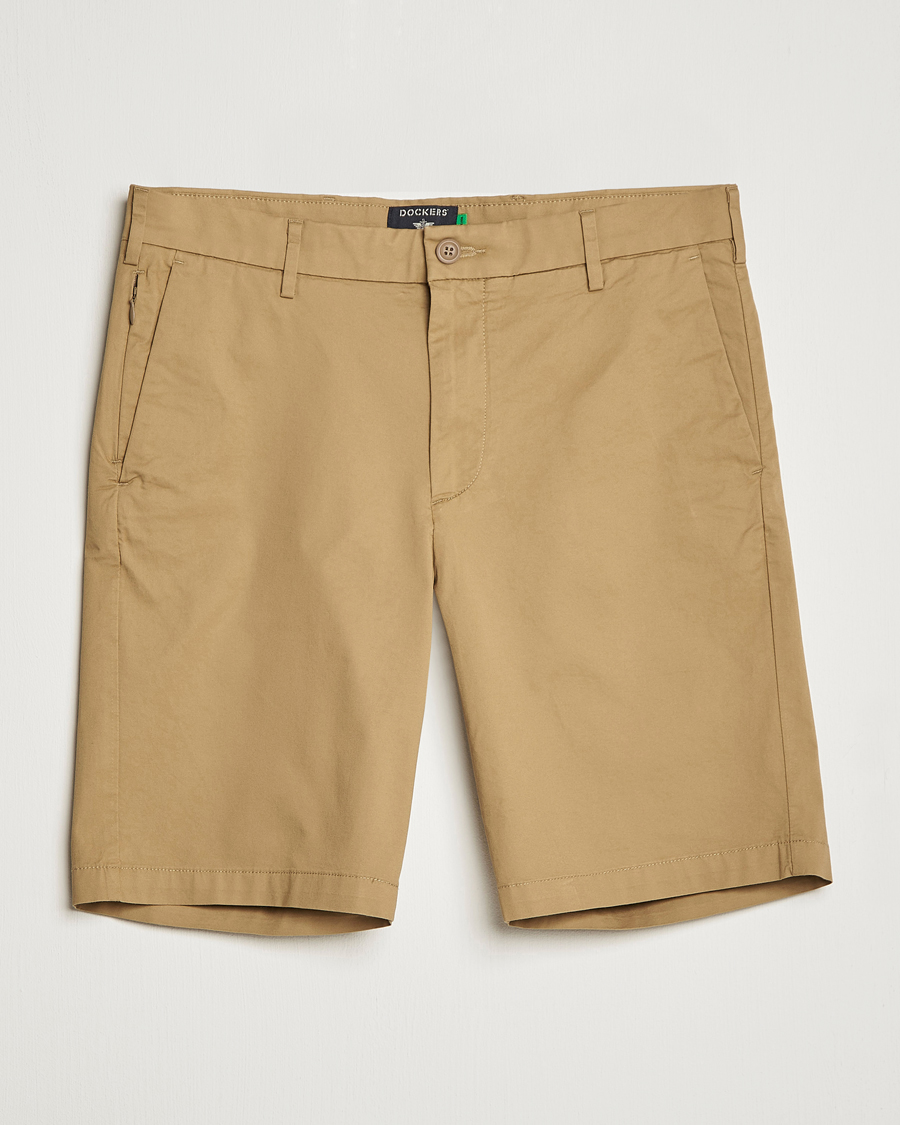 Uomini | Pantaloncini | Dockers | Cotton Stretch Twill Chino Shorts Harvest Gold