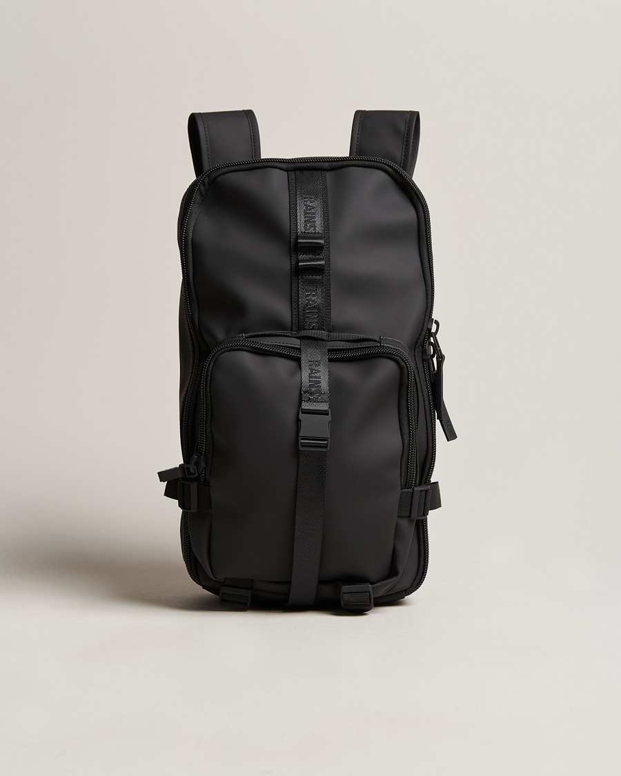 Uomini | RAINS Trail Rucksack Black | RAINS | Trail Rucksack Black