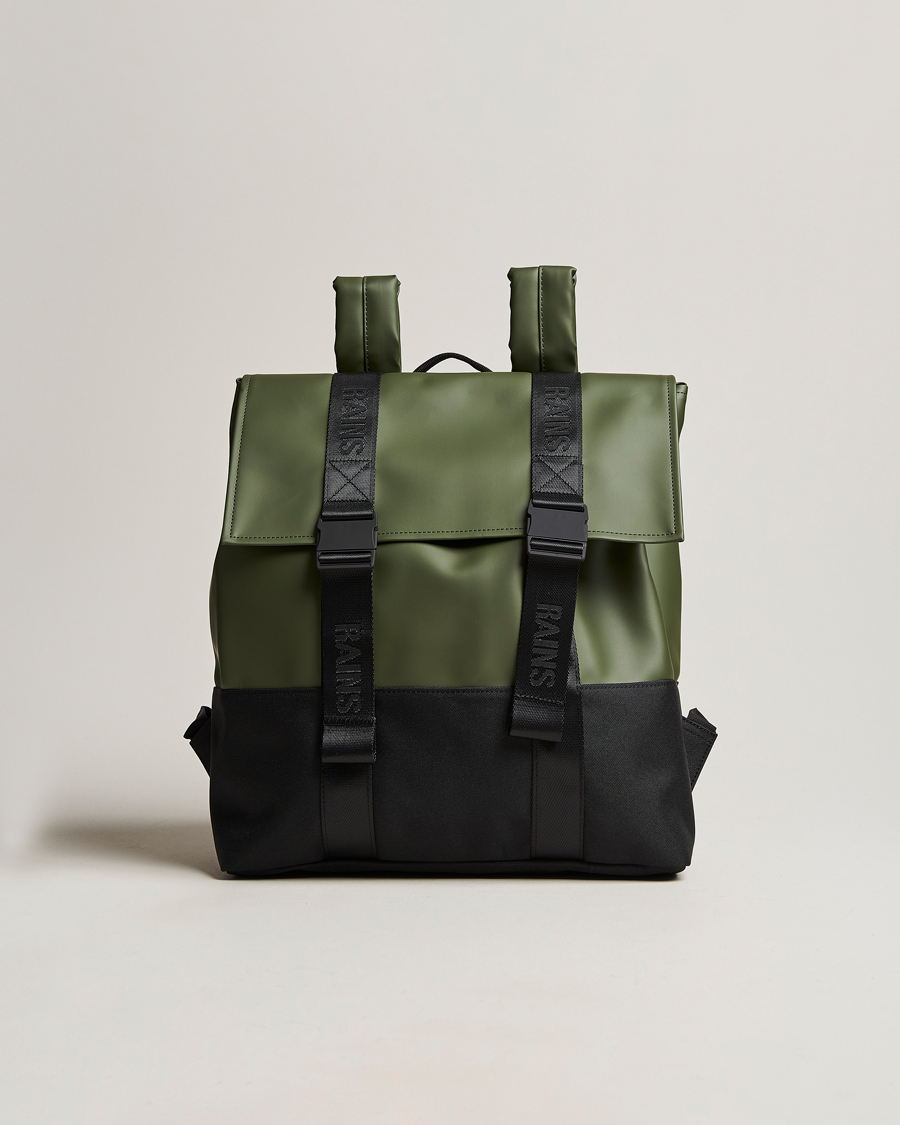Uomini | RAINS Trail Messenger Bag Evergreen | RAINS | Trail Messenger Bag Evergreen