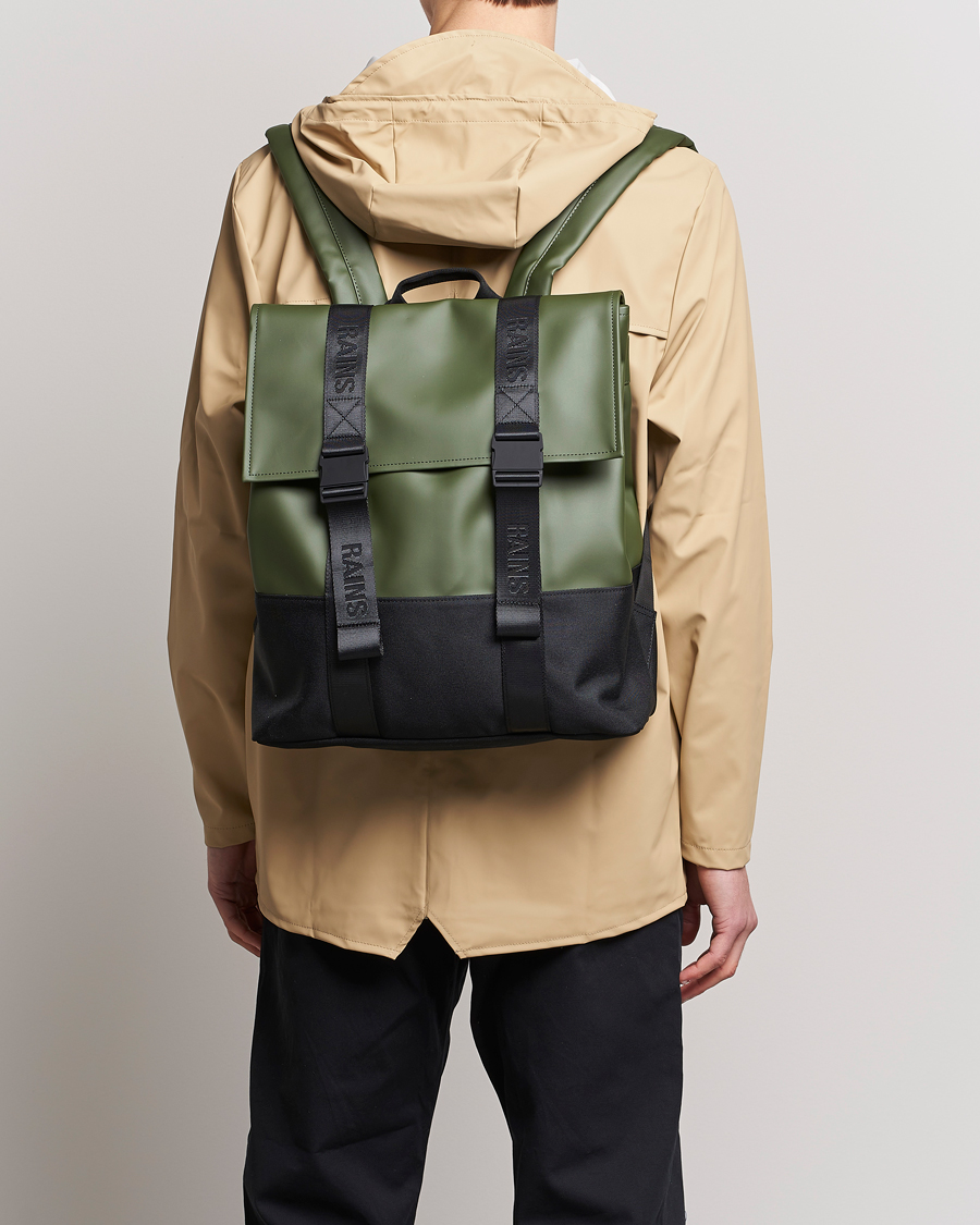 Uomini | RAINS Trail Messenger Bag Evergreen | RAINS | Trail Messenger Bag Evergreen