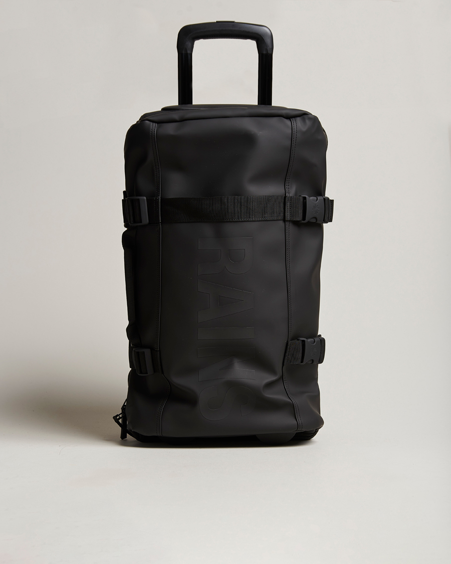 Uomini | RAINS Texel Cabin Travel Bag Black | RAINS | Texel Cabin Travel Bag Black