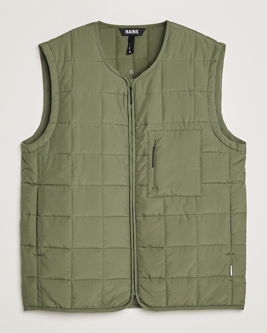 Uomini | Giacche | RAINS | Liner Vest Evergreen