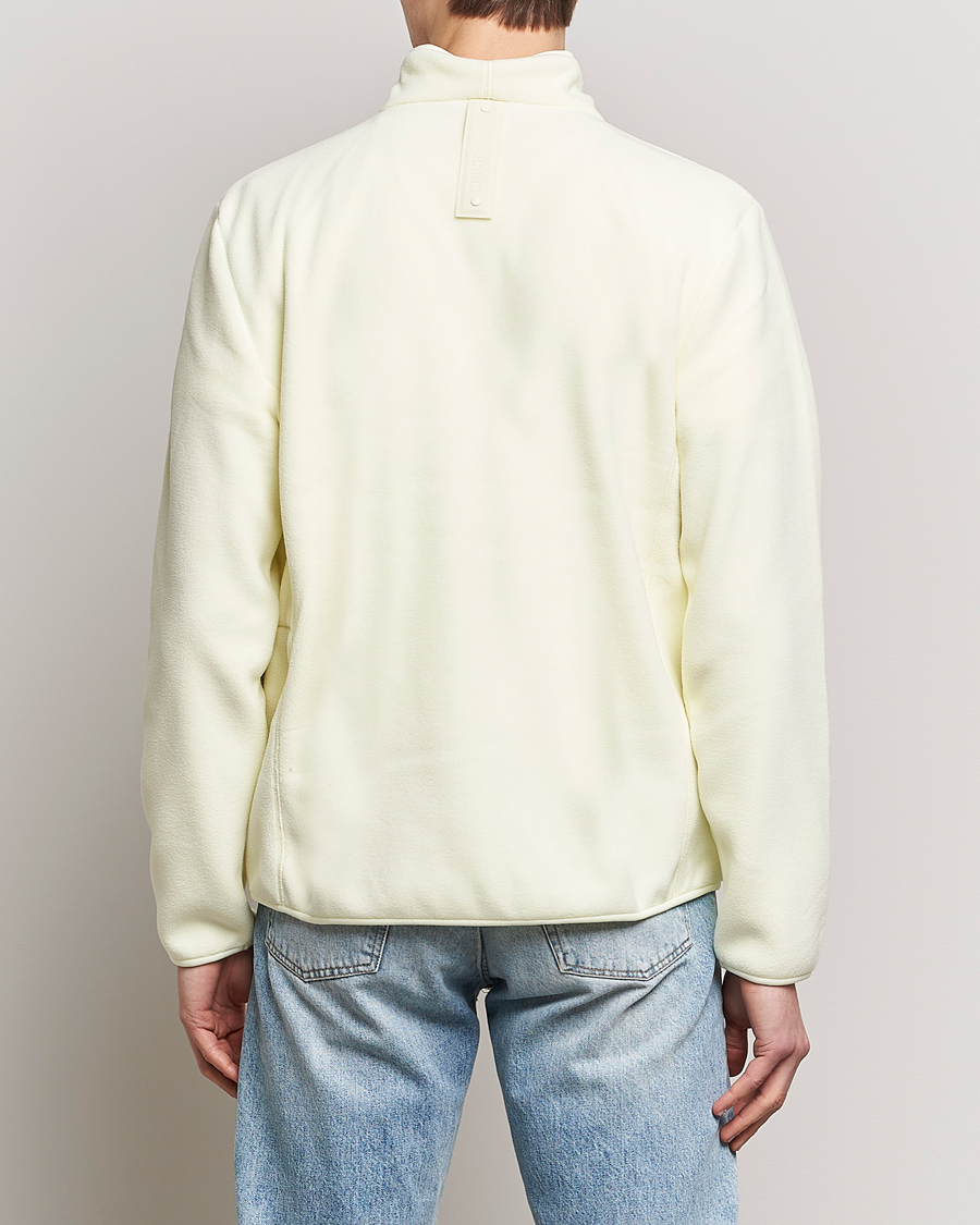 Uomini | Maglieria | RAINS | Fleece Half-Zip Pullover Straw