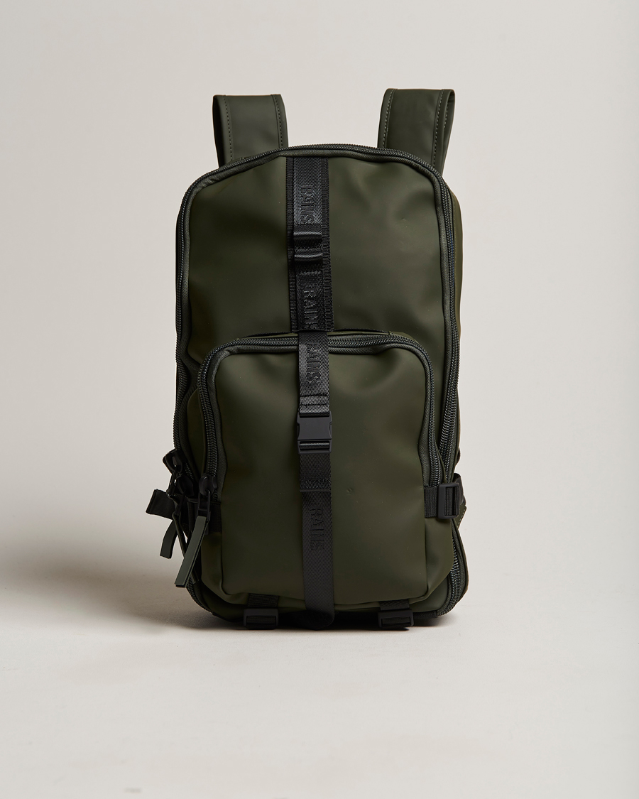 Uomini | RAINS Trail Rucksack Green | RAINS | Trail Rucksack Green