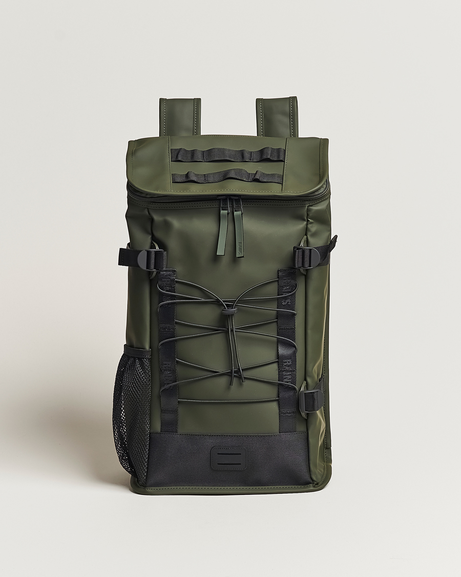 Uomini | RAINS Trail Mountaineer Backpack Green | RAINS | Trail Mountaineer Backpack Green