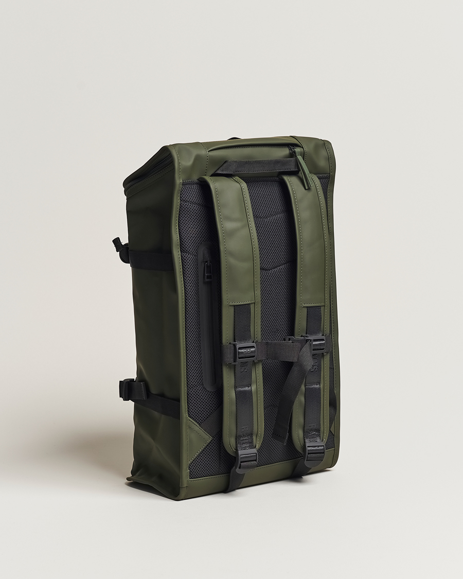 Uomini | RAINS Trail Mountaineer Backpack Green | RAINS | Trail Mountaineer Backpack Green
