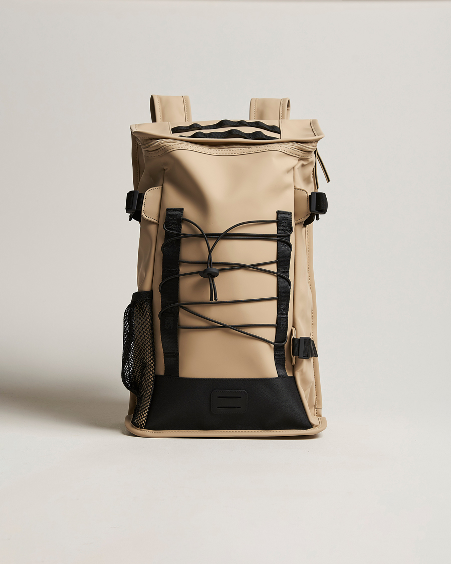Uomini | RAINS Trail Mountaineer Backpack Sand | RAINS | Trail Mountaineer Backpack Sand