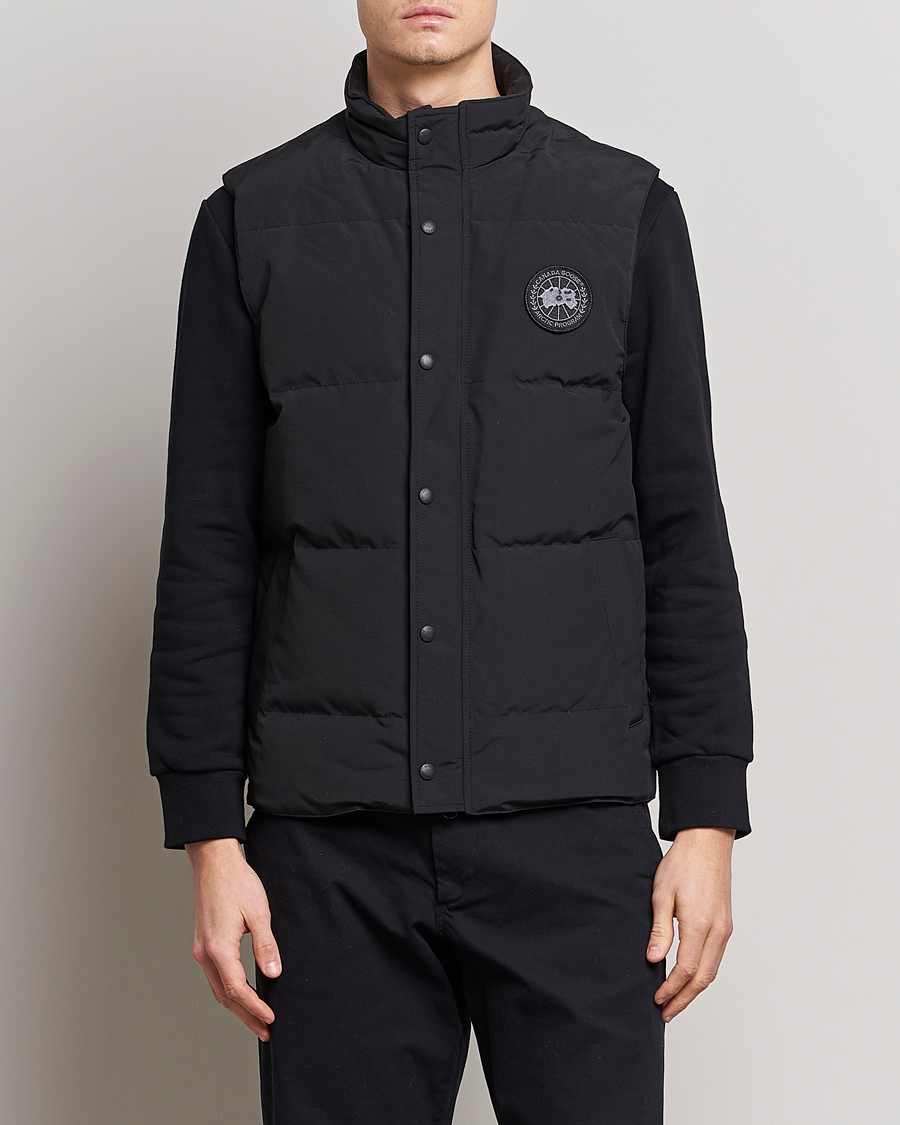 Uomini | Gilet | Canada Goose Black Label | Garson Vest Black