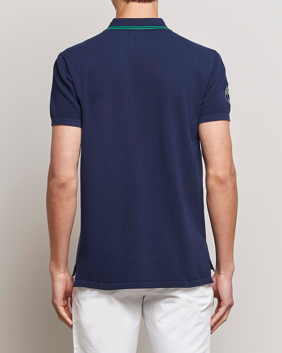 Uomini | Polo | Polo Ralph Lauren | Custom Slim Fit Wimbledon Polo Refined Navy