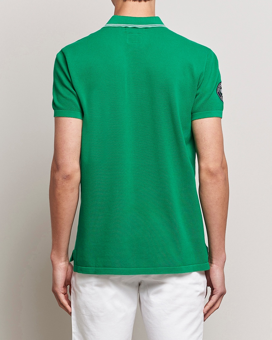 Uomini | Polo | Polo Ralph Lauren | Custom Slim Fit Wimbledon Polo Stem Green