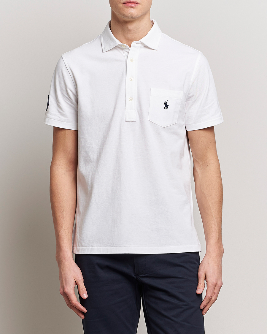 Uomini | Polo | Polo Ralph Lauren | Wimbledon Pocket Polo White