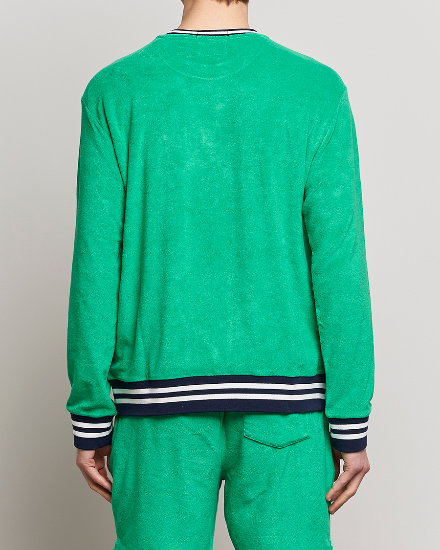 Uomini | Maglieria | Polo Ralph Lauren | Wimbledon Terry Sweatshirt Stem Green