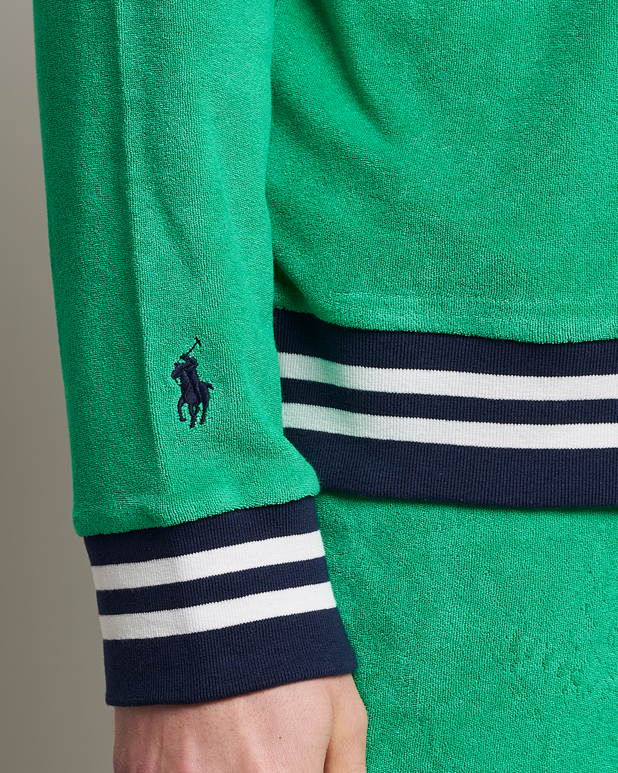 Uomini | Maglieria | Polo Ralph Lauren | Wimbledon Terry Sweatshirt Stem Green