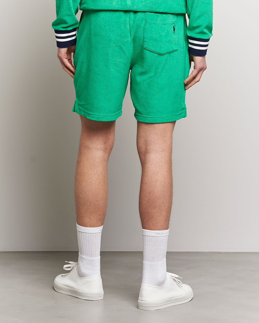Uomini | Pantaloncini | Polo Ralph Lauren | Wimbledon Terry Sweatshorts Stem Green