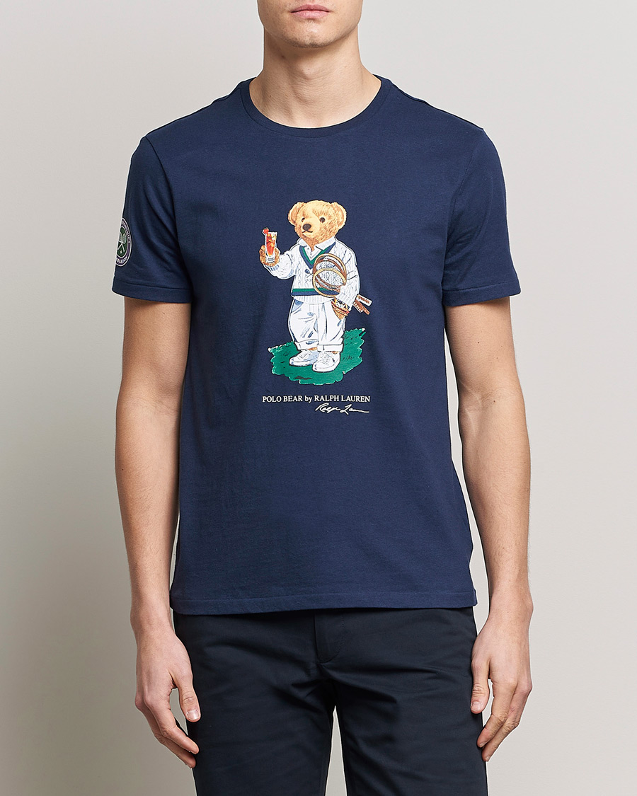 Uomini | T-shirt | Polo Ralph Lauren | Printed Wimbledon Bear Crew Neck T-Shirt Na