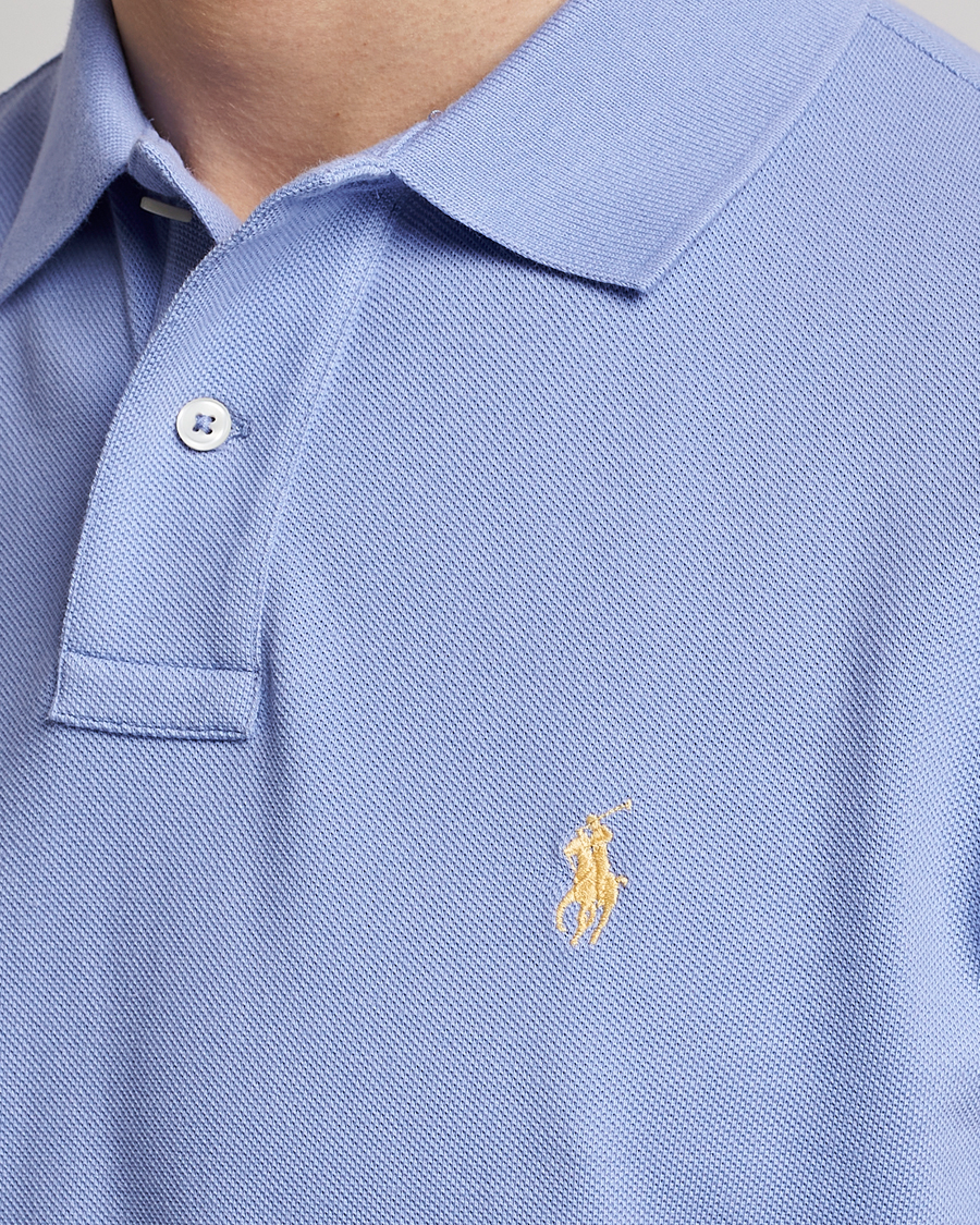 Uomini | Polo | Polo Ralph Lauren | Custom Slim Fit Polo Lafayette Blue