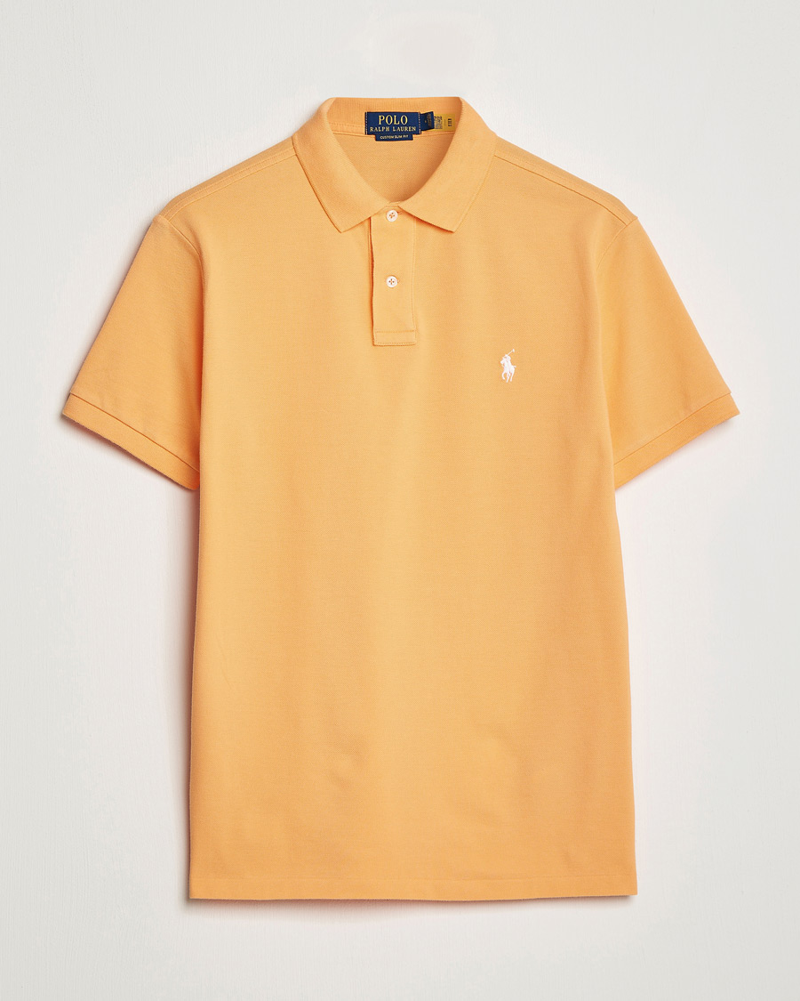 Uomini | Polo | Polo Ralph Lauren | Custom Slim Fit Polo Key West Orange