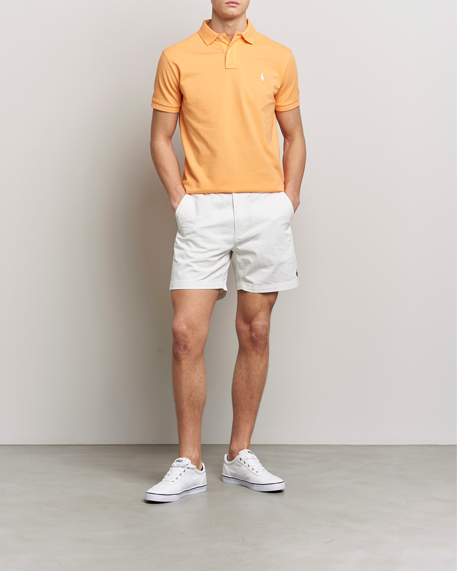 Uomini | Polo | Polo Ralph Lauren | Custom Slim Fit Polo Key West Orange