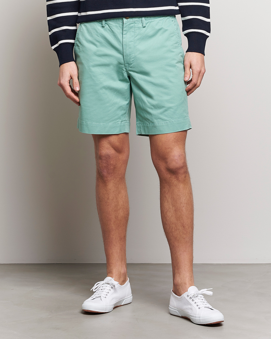 Uomini | Pantaloncini | Polo Ralph Lauren | Tailored Slim Fit Shorts Faded Mint