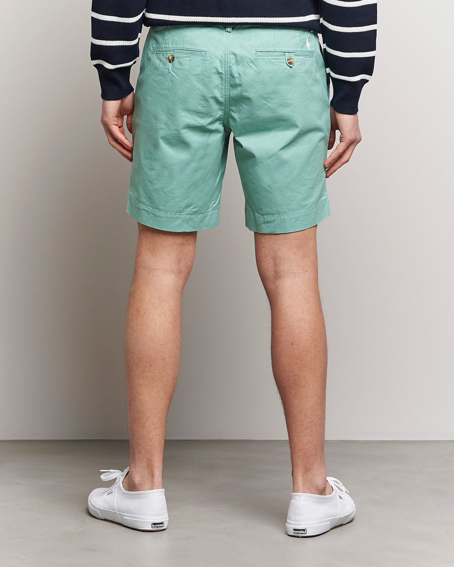 Uomini | Pantaloncini | Polo Ralph Lauren | Tailored Slim Fit Shorts Faded Mint