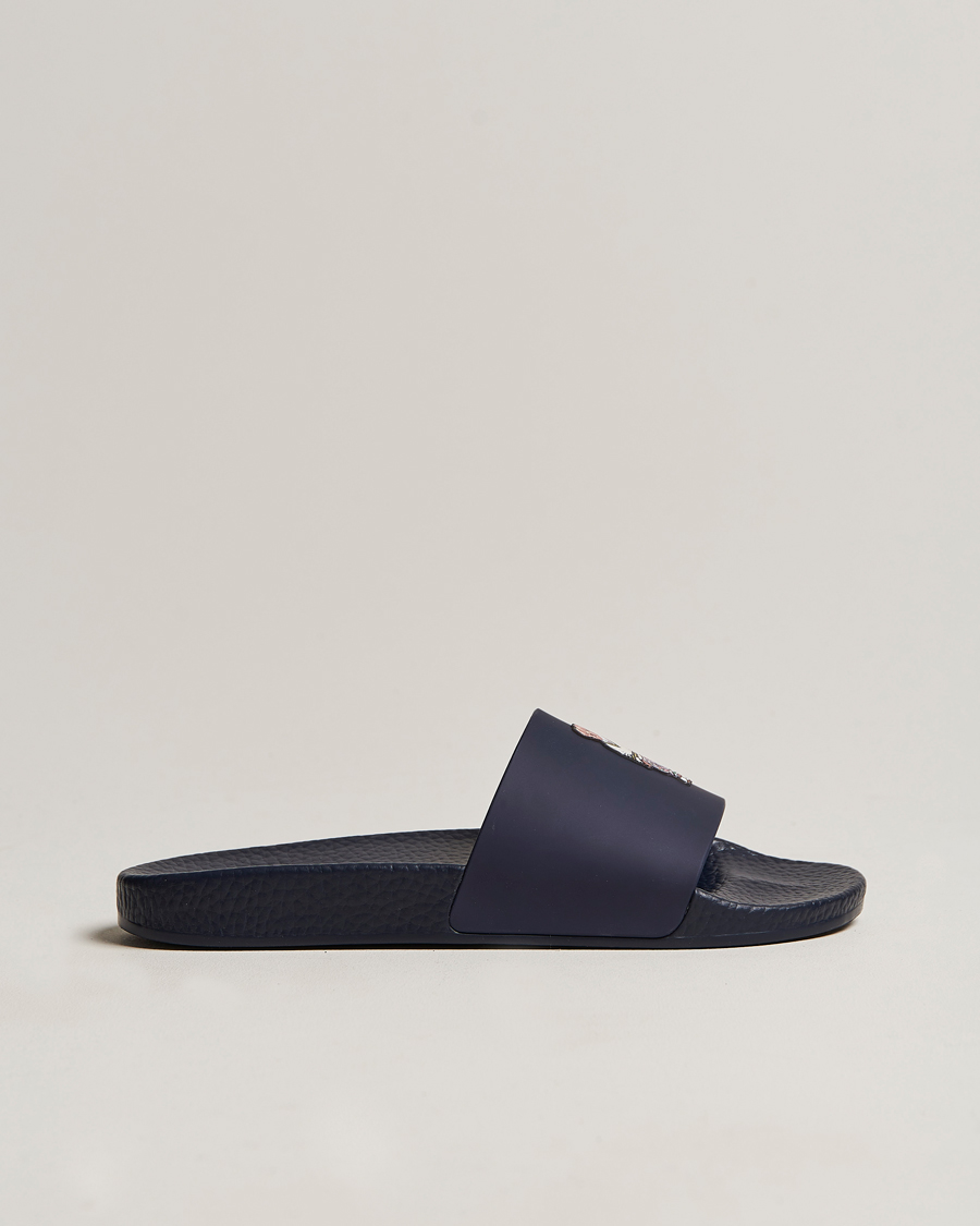 Uomini | Polo Ralph Lauren Bear Slides Navy | Polo Ralph Lauren | Bear Slides Navy