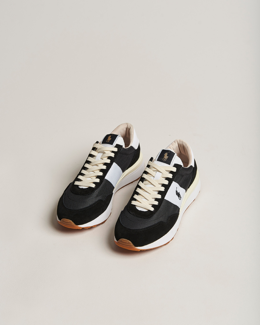 Uomini | Polo Ralph Lauren Train 89 Running Sneaker Black | Polo Ralph Lauren | Train 89 Running Sneaker Black