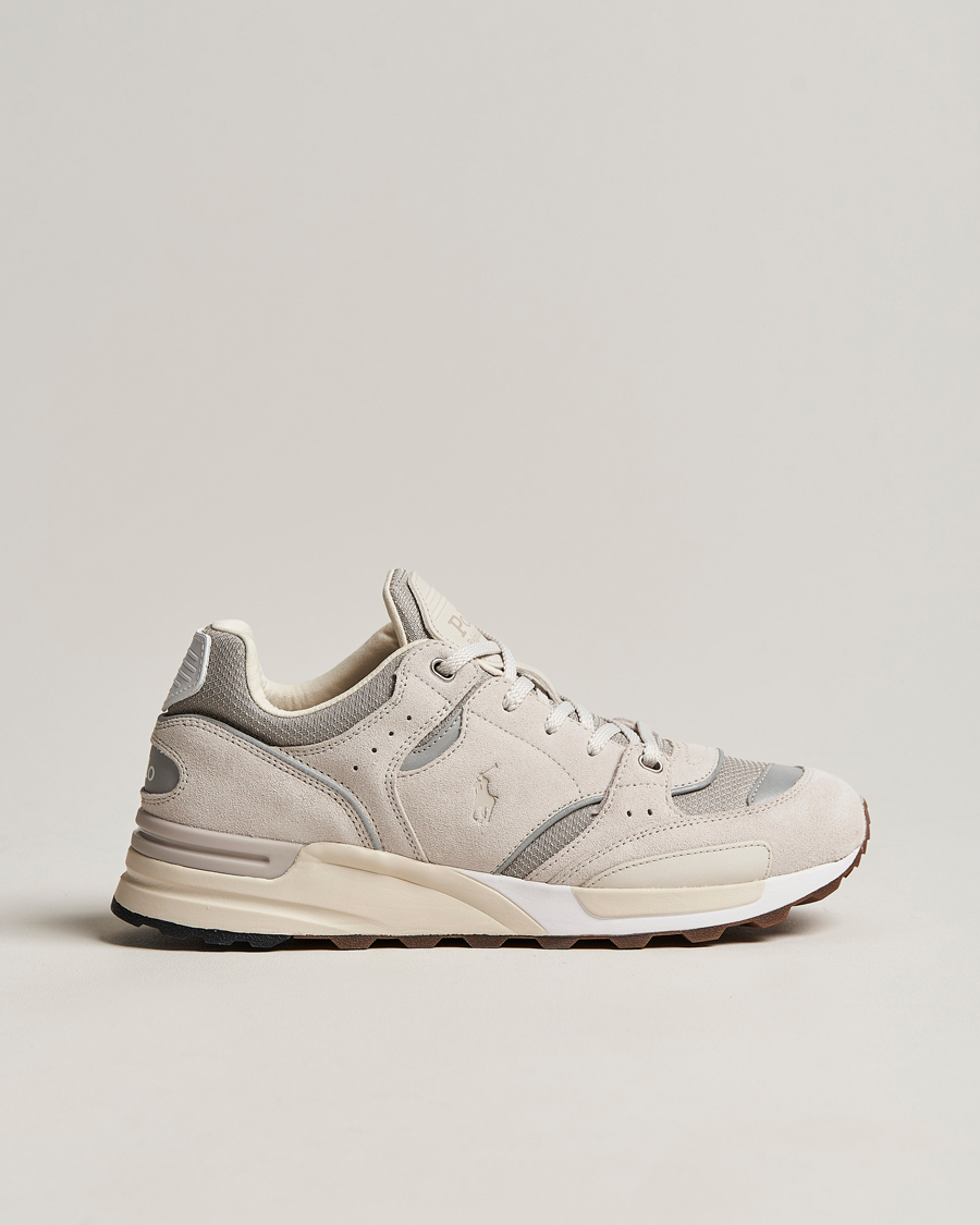 Uomini | Polo Ralph Lauren Trackstr 200 Running Sneaker Dove Grey | Polo Ralph Lauren | Trackstr 200 Running Sneaker Dove Grey
