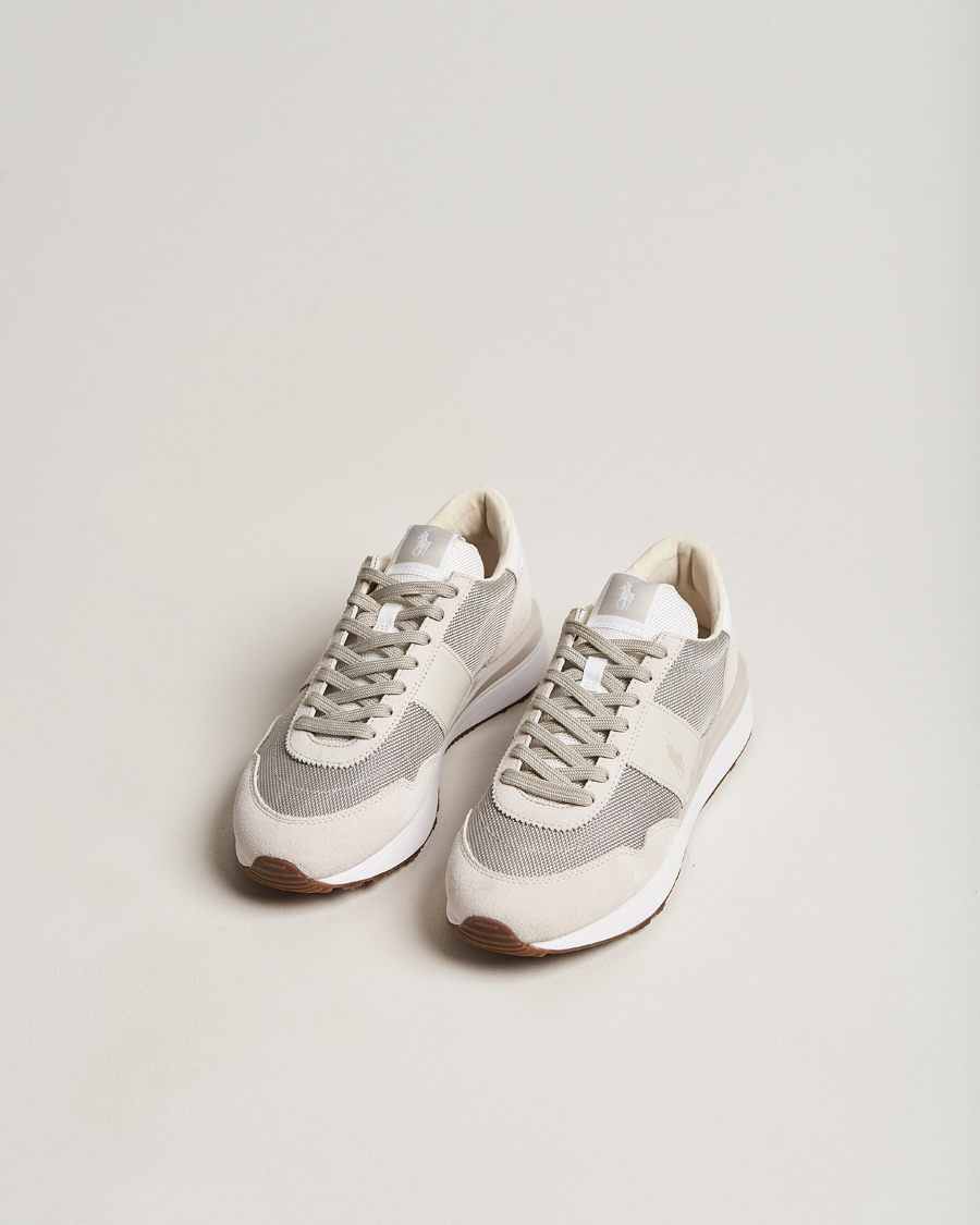 Uomini | Polo Ralph Lauren Train 89 Running Sneaker Dove Grey | Polo Ralph Lauren | Train 89 Running Sneaker Dove Grey