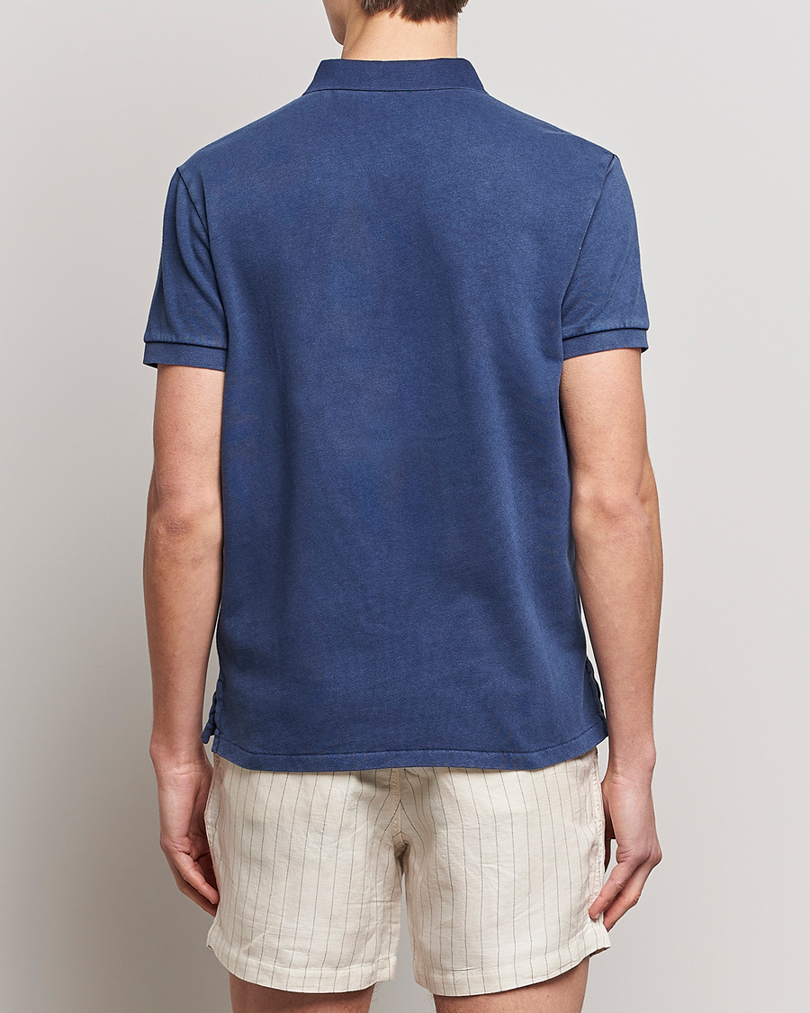 Uomini | Polo | Polo Ralph Lauren | Custom Fit Spa Terry Polo Newport Navy