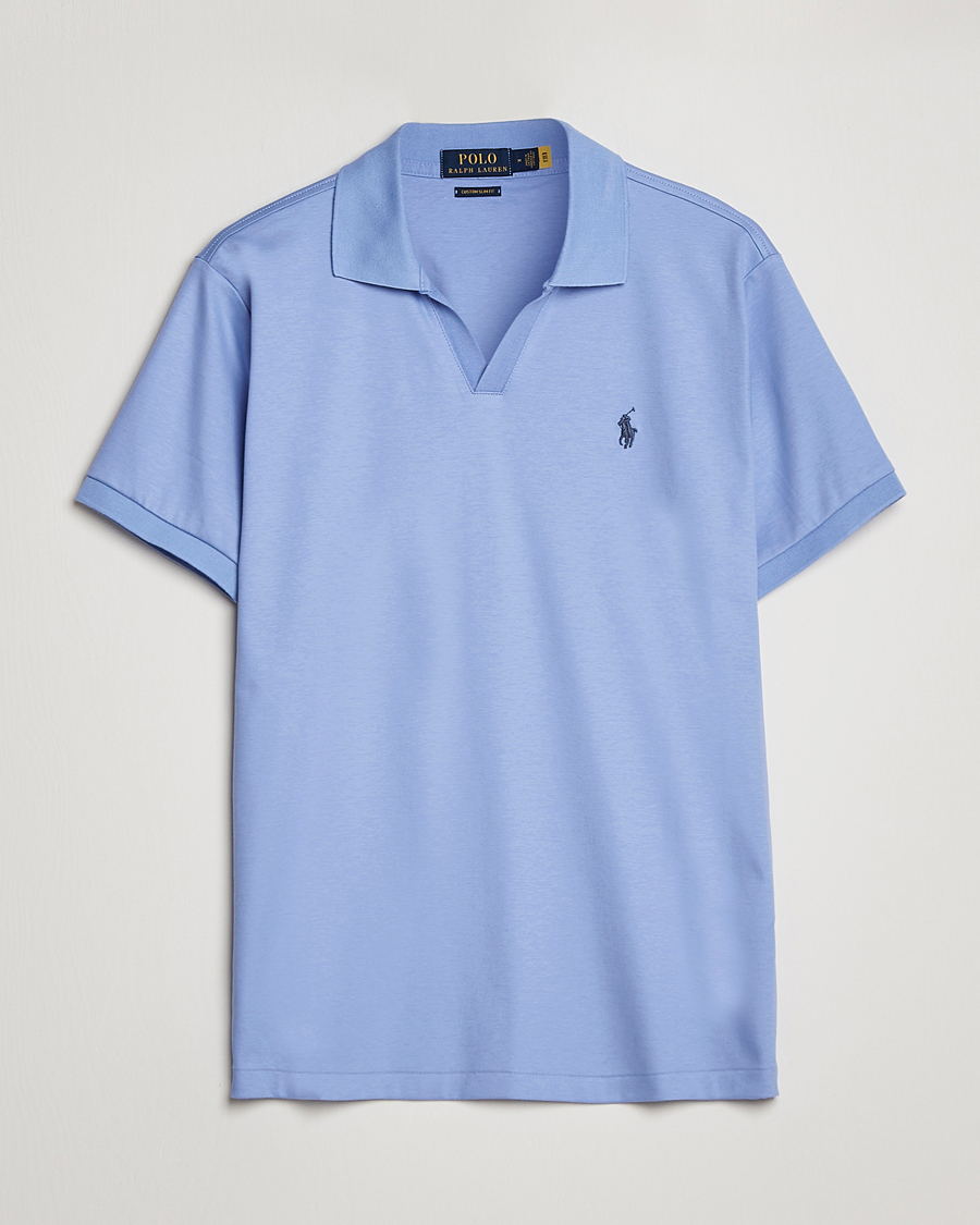 Uomini | Polo | Polo Ralph Lauren | Luxury Pima Cotton Polo Lafayette Blue