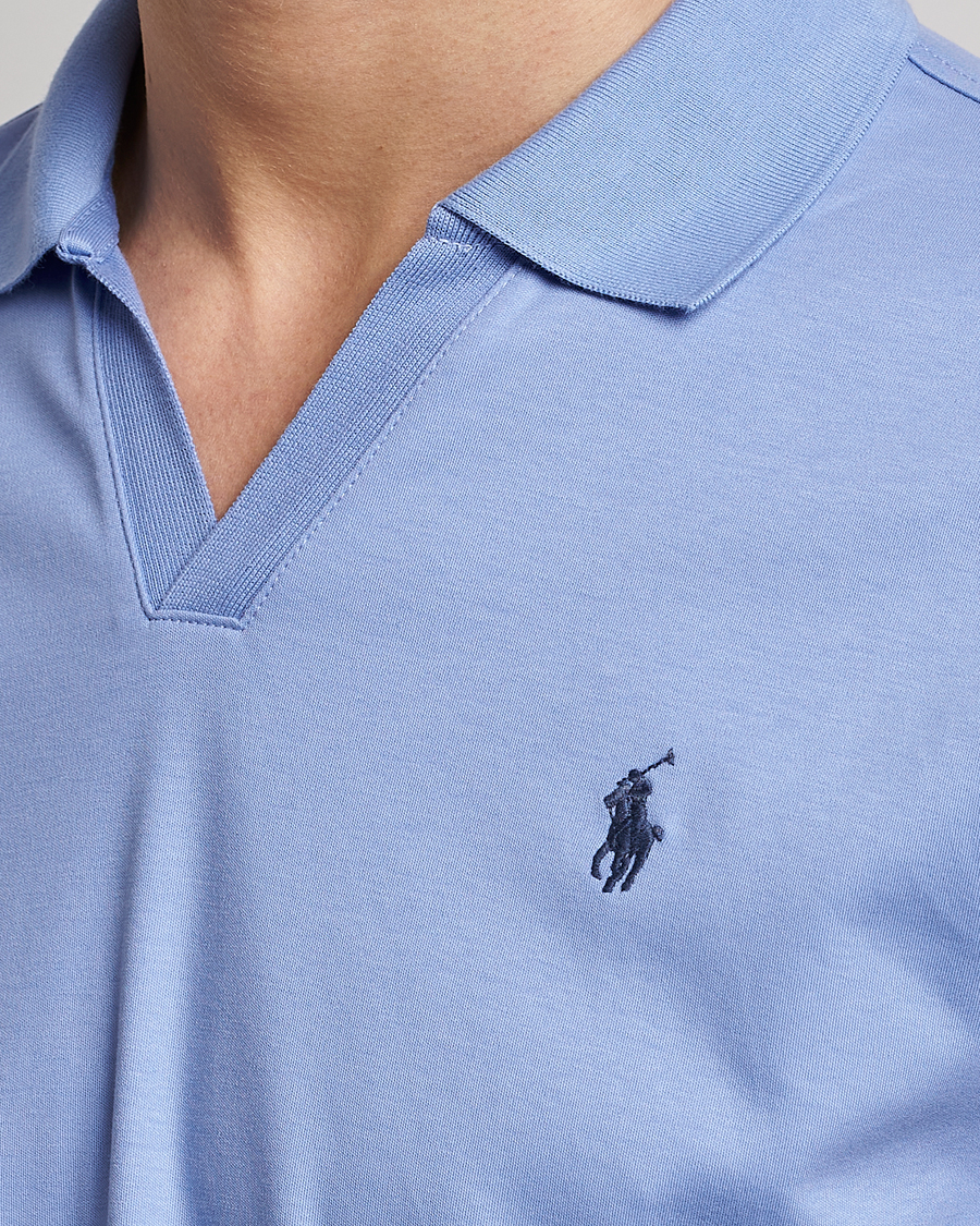 Uomini | Polo | Polo Ralph Lauren | Luxury Pima Cotton Polo Lafayette Blue