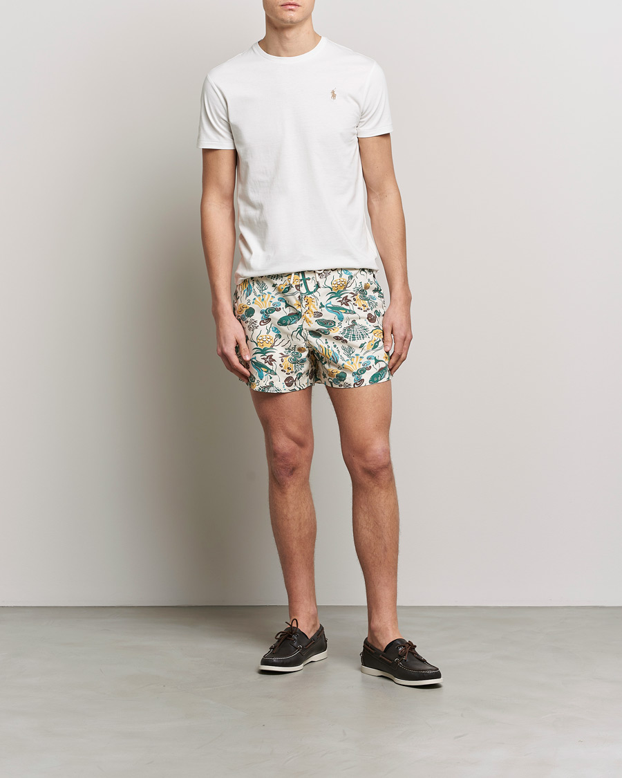 Uomini | Costumi da bagno | Polo Ralph Lauren | Printed Swim Trunks Multi