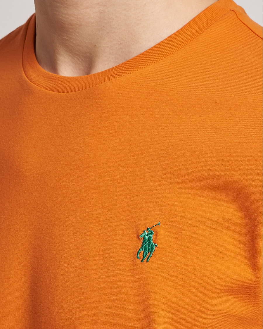 Uomini | T-shirt | Polo Ralph Lauren | Crew Neck T-Shirt Optic Orange
