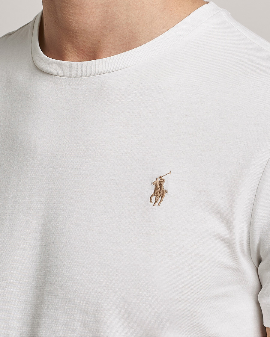 Uomini | T-shirt | Polo Ralph Lauren | Crew Neck T-Shirt Deckwash White