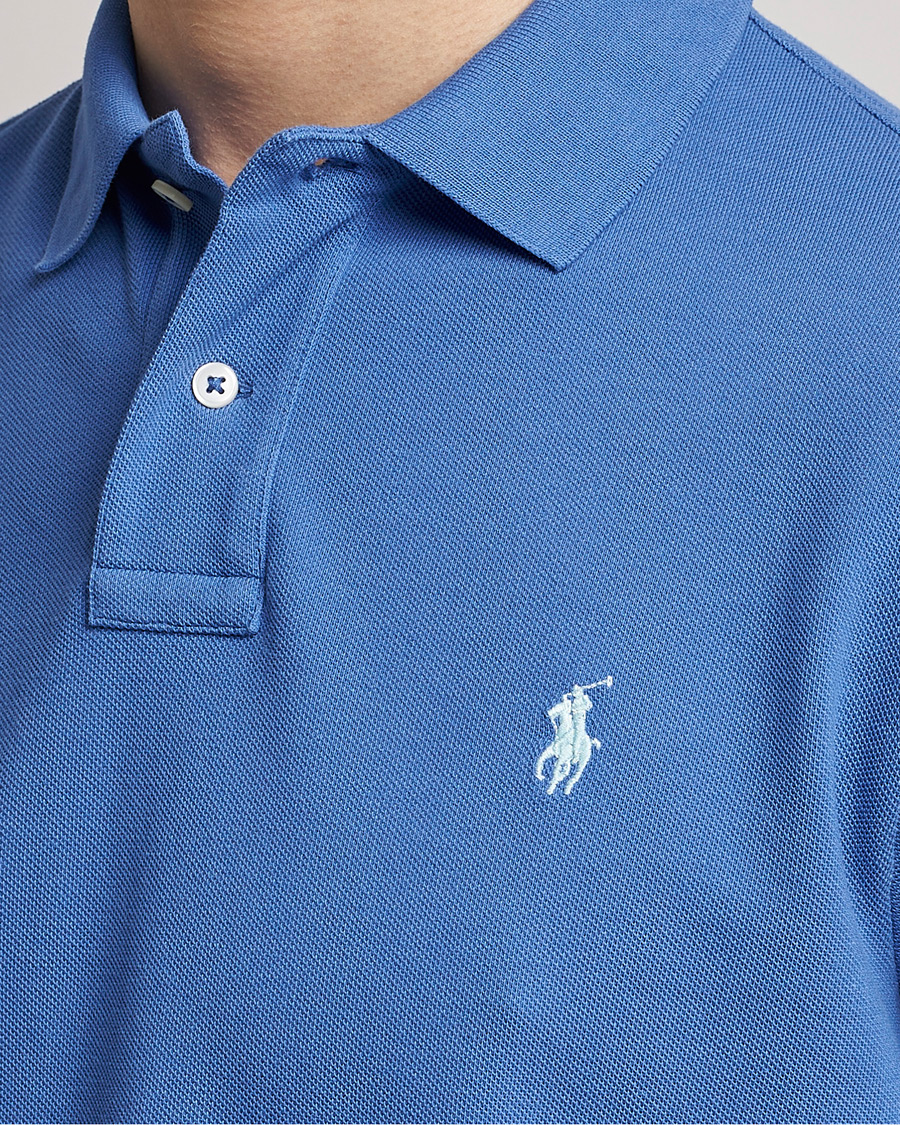 Uomini | Polo | Polo Ralph Lauren | Custom Slim Fit Polo Maidstone Blue
