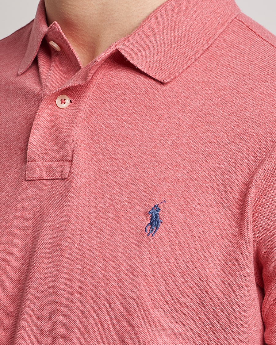 Uomini | Polo | Polo Ralph Lauren | Custom Slim Fit Polo Highland Rose Heather