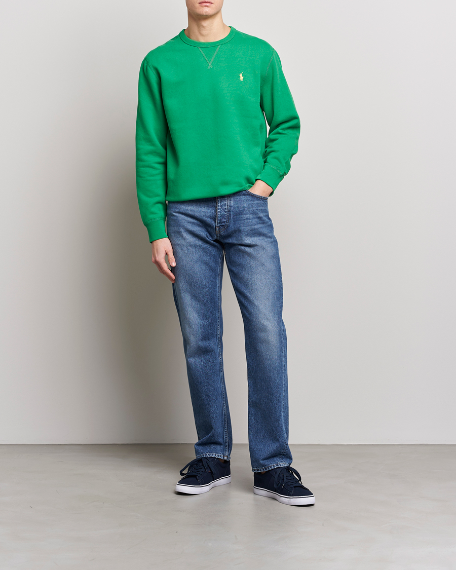 Uomini | Maglieria | Polo Ralph Lauren | Crew Neck Sweatshirt Optic Green
