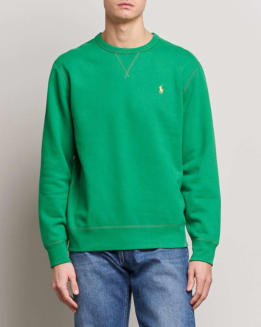 Uomini | Maglieria | Polo Ralph Lauren | Crew Neck Sweatshirt Optic Green