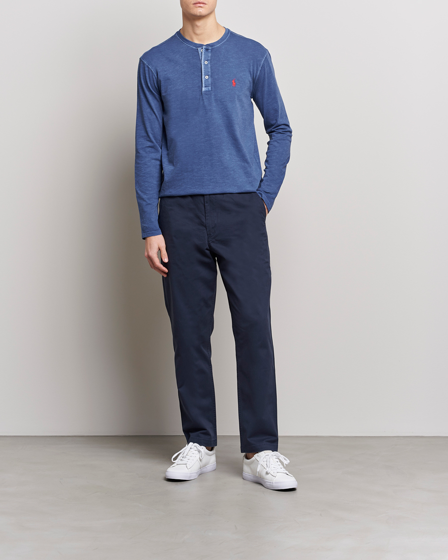 Uomini | Maglieria | Polo Ralph Lauren | Slub Jersey Henley Old Royal