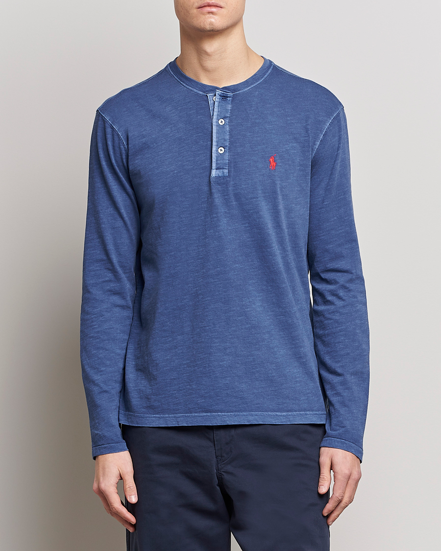 Uomini | Maglieria | Polo Ralph Lauren | Slub Jersey Henley Old Royal