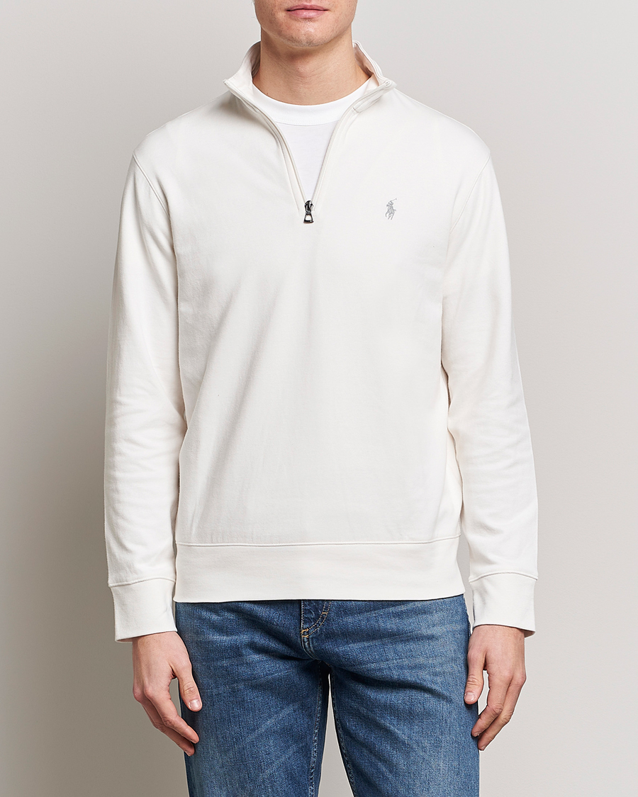 Uomini | Maglieria | Polo Ralph Lauren | Double Knit Half-Zip Sweater Nevis