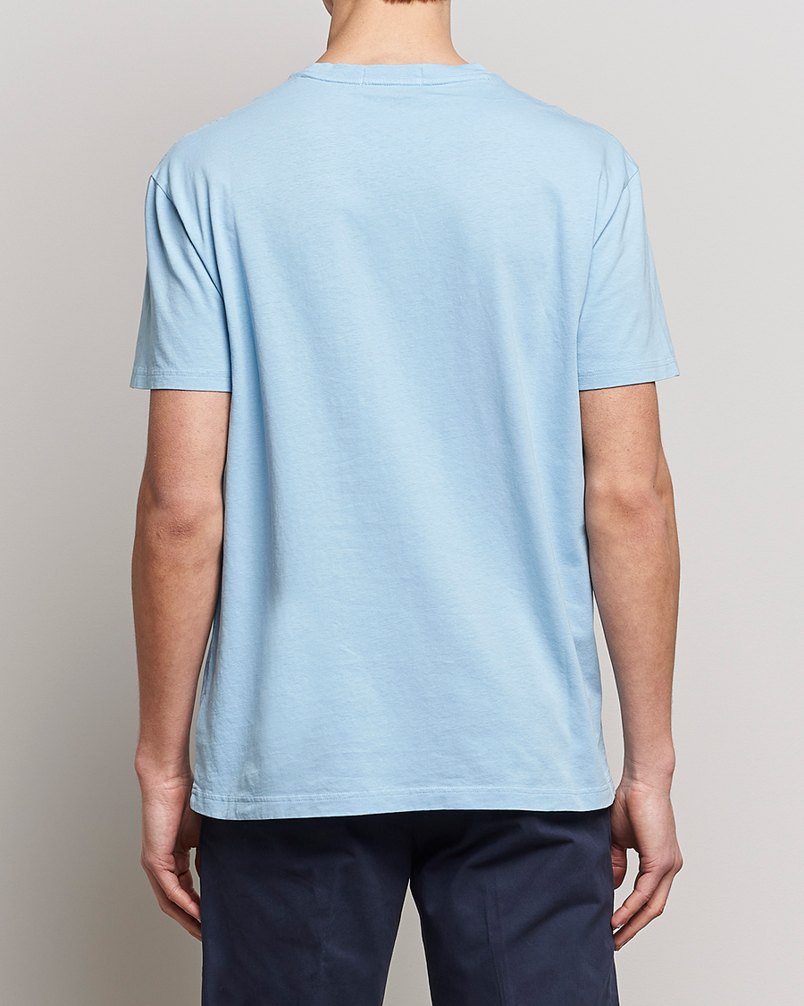 Uomini | T-shirt | Polo Ralph Lauren | Cotton/Linen Crew Neck T-Shirt Powder Blue