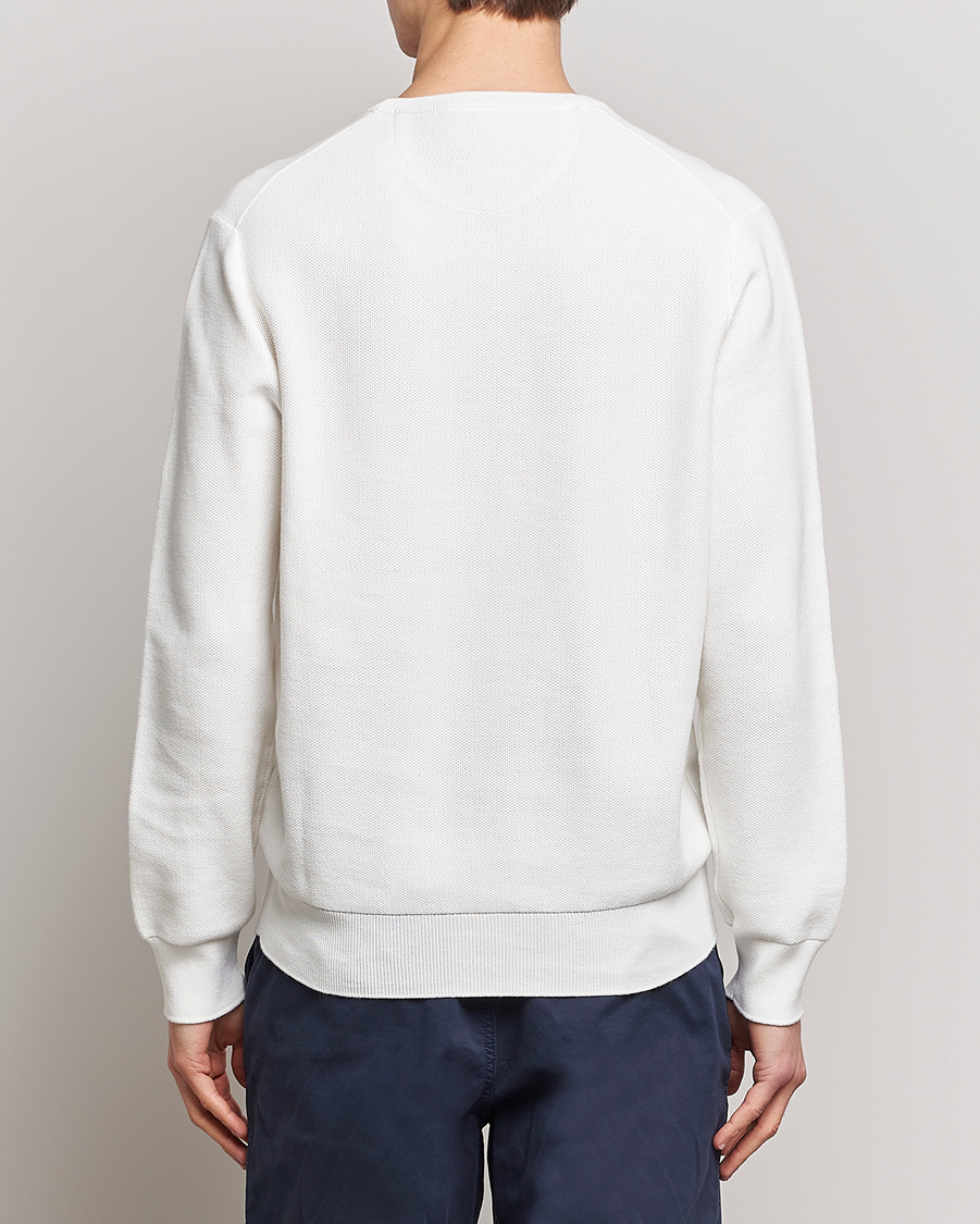 Uomini | Maglieria | Polo Ralph Lauren | Textured Crew Neck Sweater Deckwash White