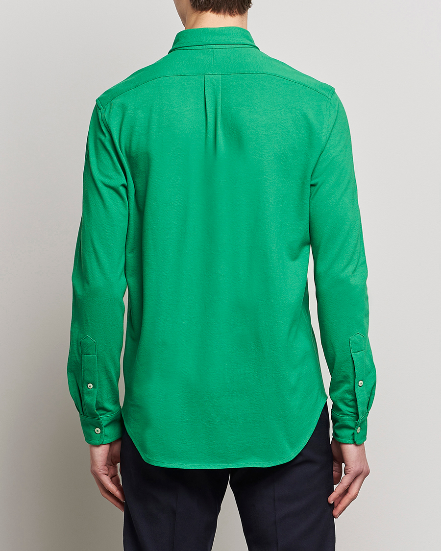 Uomini | Camicie | Polo Ralph Lauren | Featherweight Mesh Shirt Optic Green
