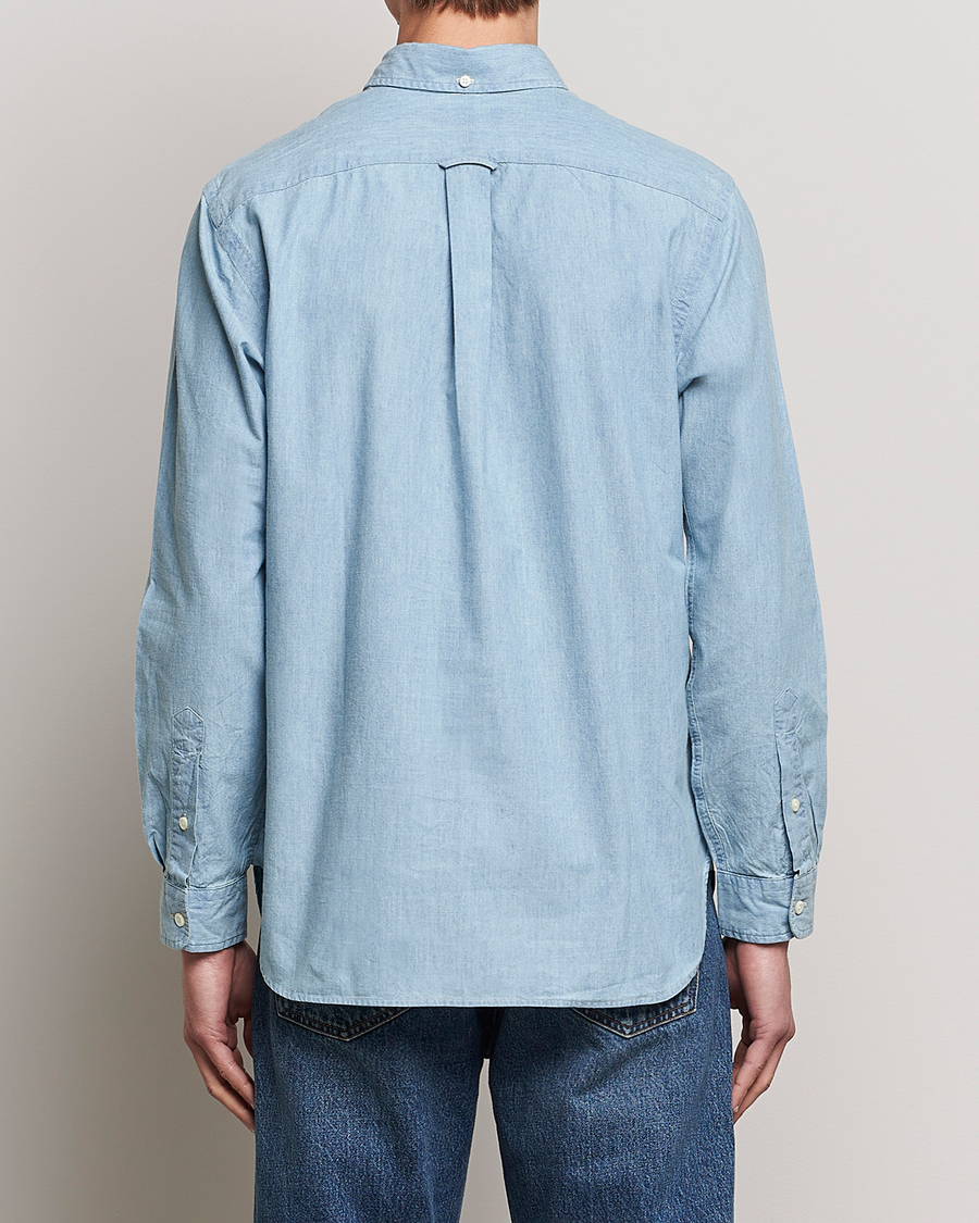 Uomini | Camicie | Polo Ralph Lauren | Chambray Popover Shirt Light Indigo