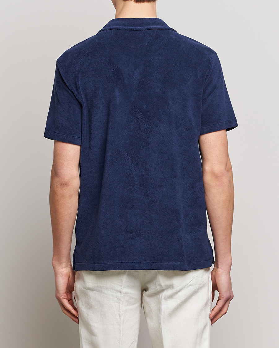 Uomini | Camicie | Polo Ralph Lauren | Cotton Terry Short Sleeve Newport Navy