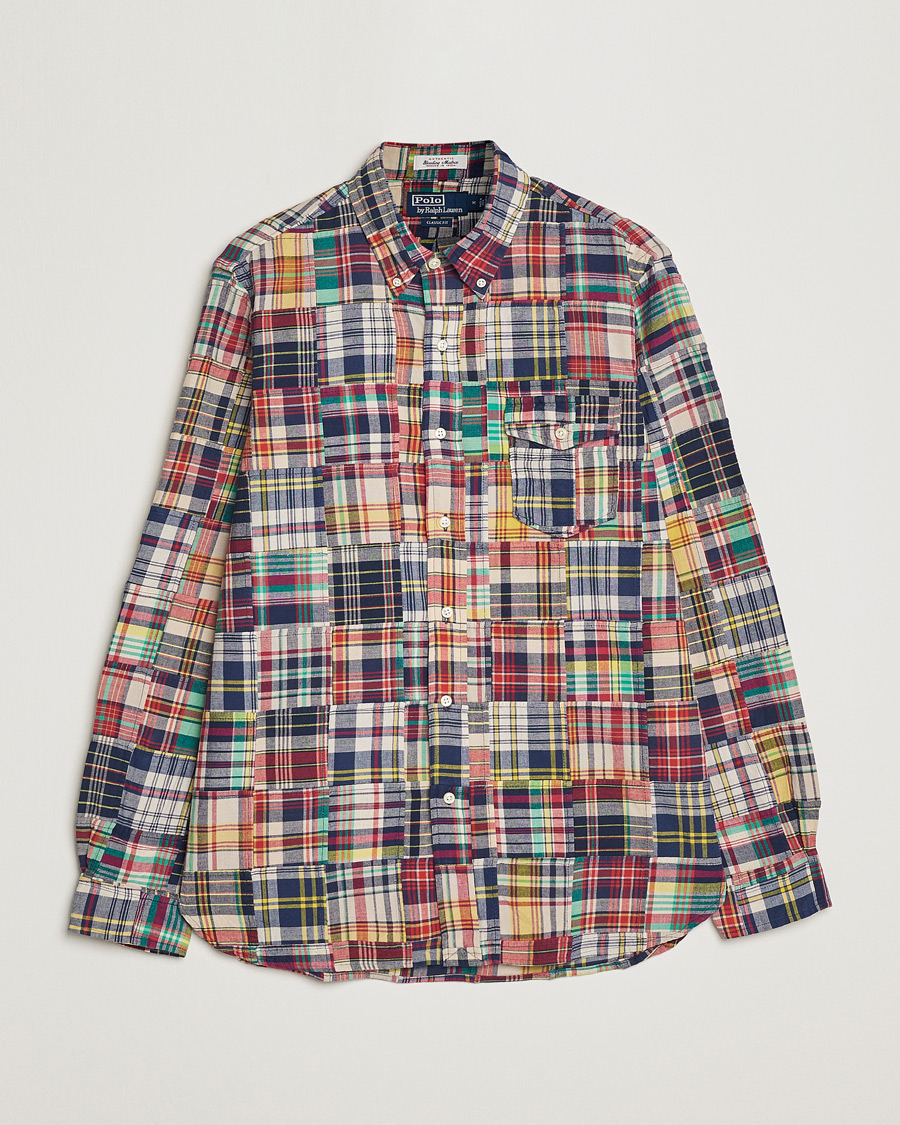Uomini | Camicie | Polo Ralph Lauren | Madras Patchwork Overshirt Multi