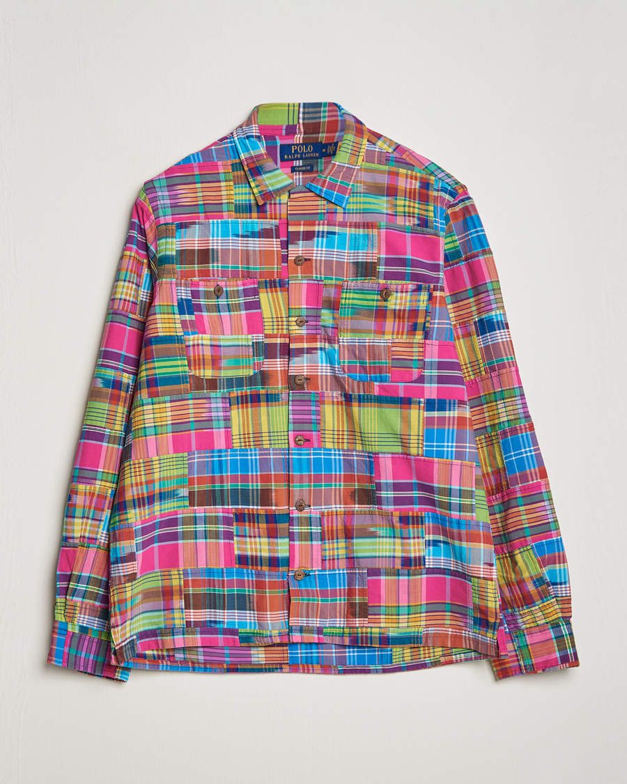 Uomini | Camicie | Polo Ralph Lauren | Madras Checked Overshirt Patchwork