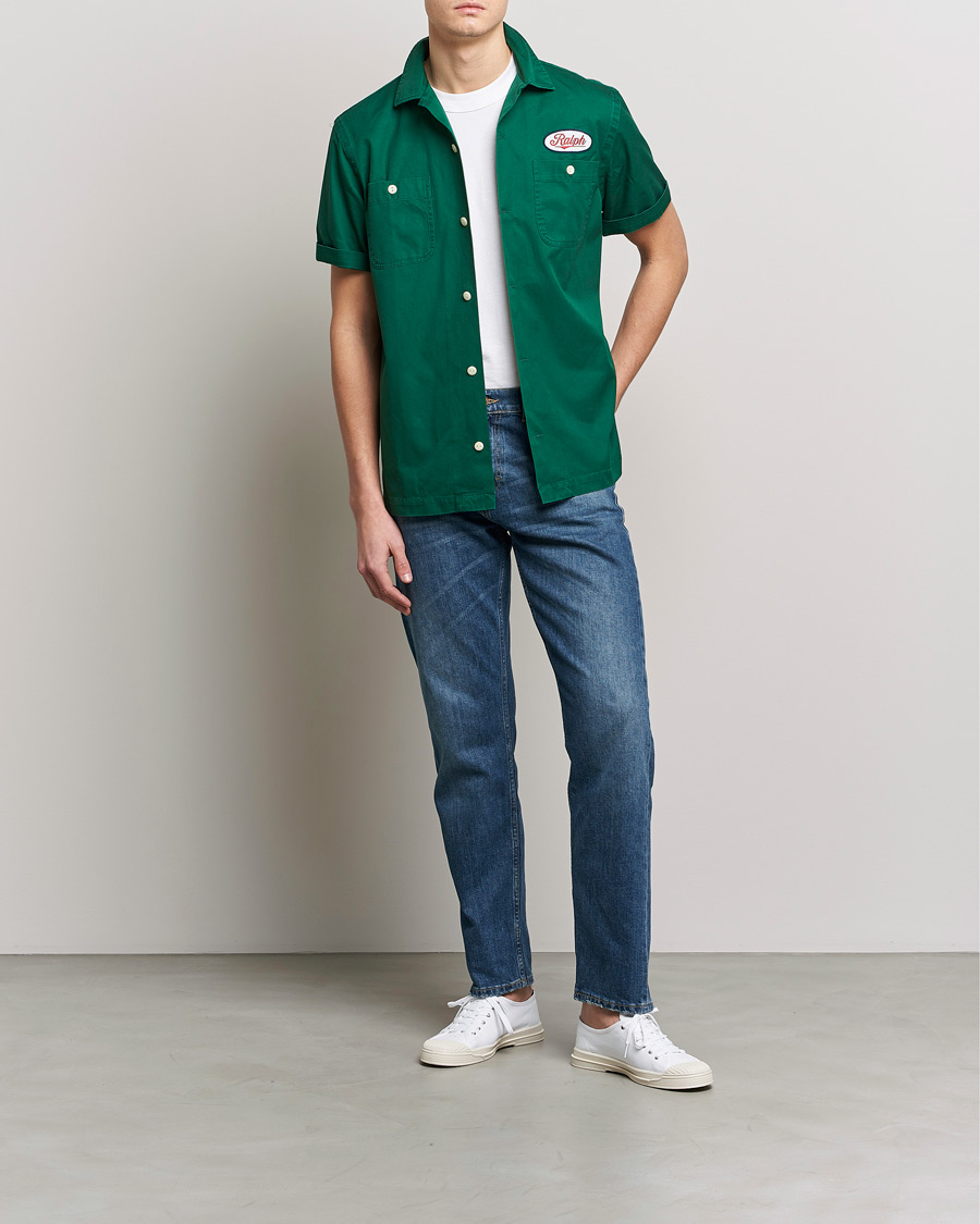 Uomini | Camicie | Polo Ralph Lauren | Cotton Chino Short Sleeve Shirt New Forest